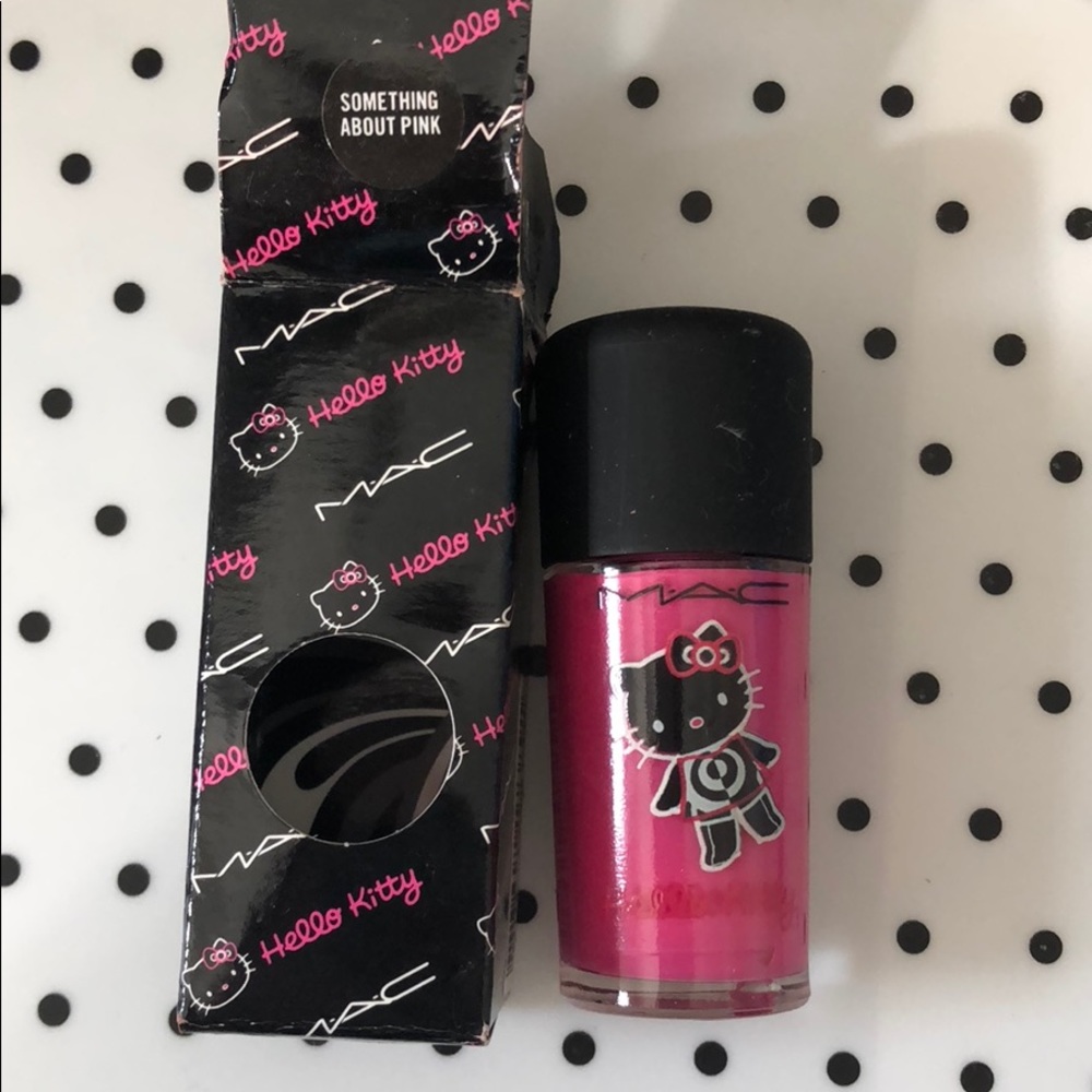 MAC HELLO KITTY LE SOMETHING ABOUT PINK NAIL BNIB